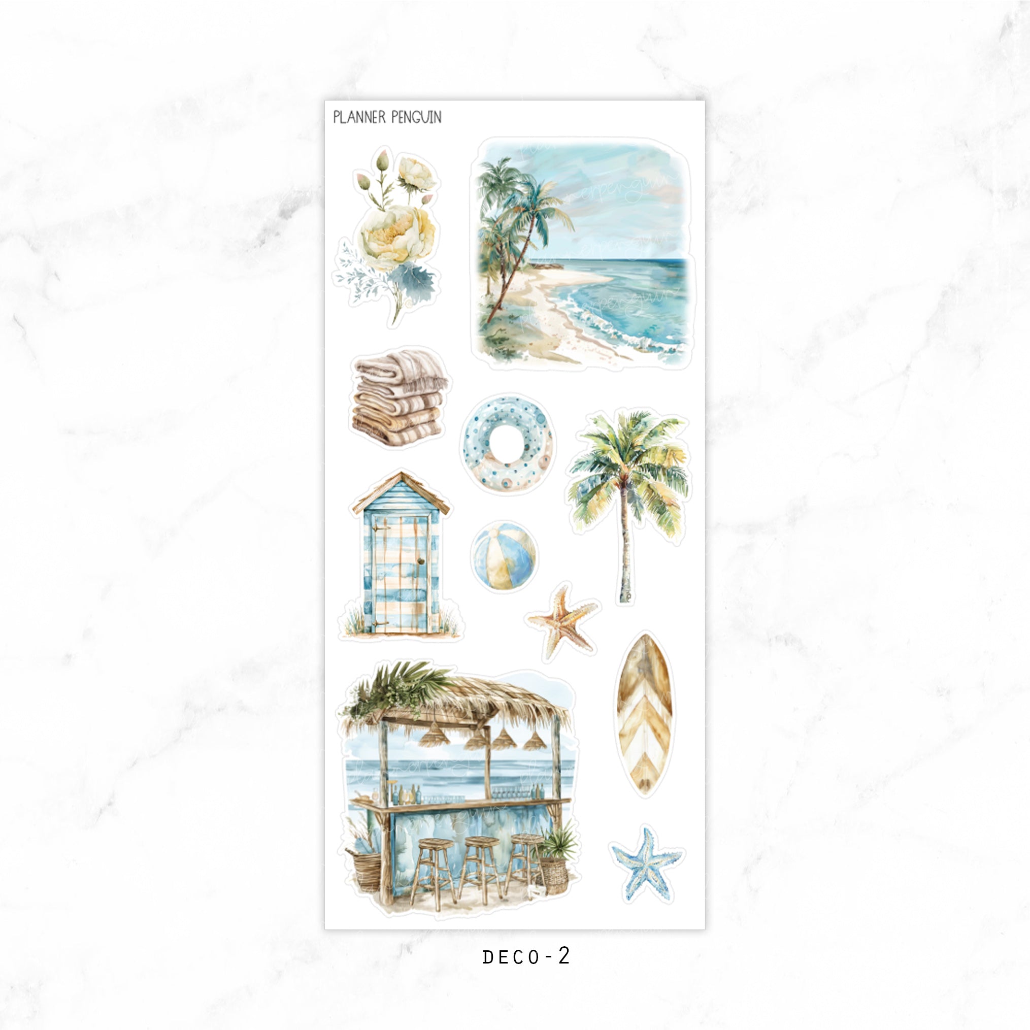Ocean Breeze- Decorative Kit | #DK03