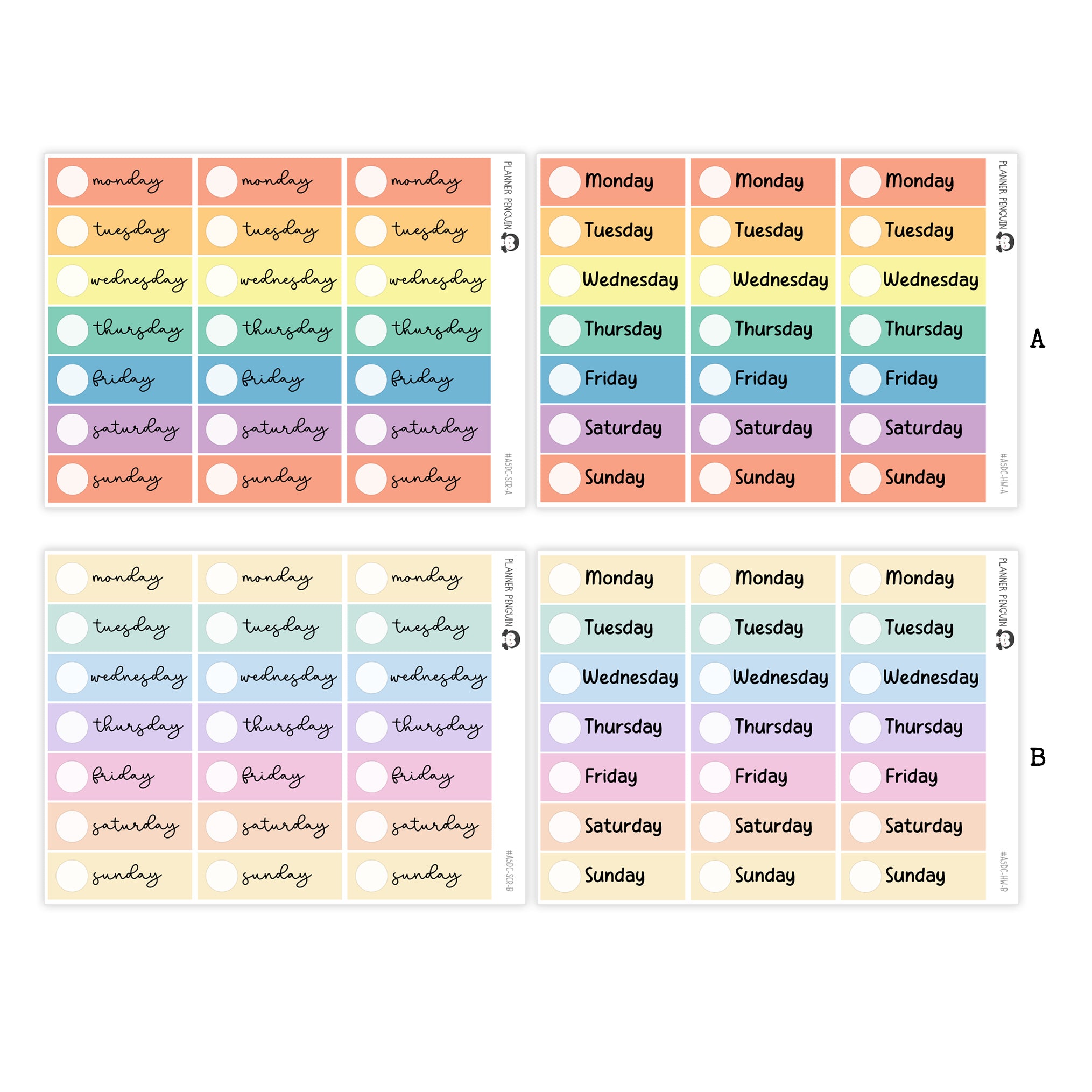 Hobonichi Cousin A5 Daily Page Date Covers|#A5DC-MAIN