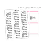 Declutter Checkbox Text Stickers