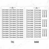 Run Errands Checkbox Text Stickers