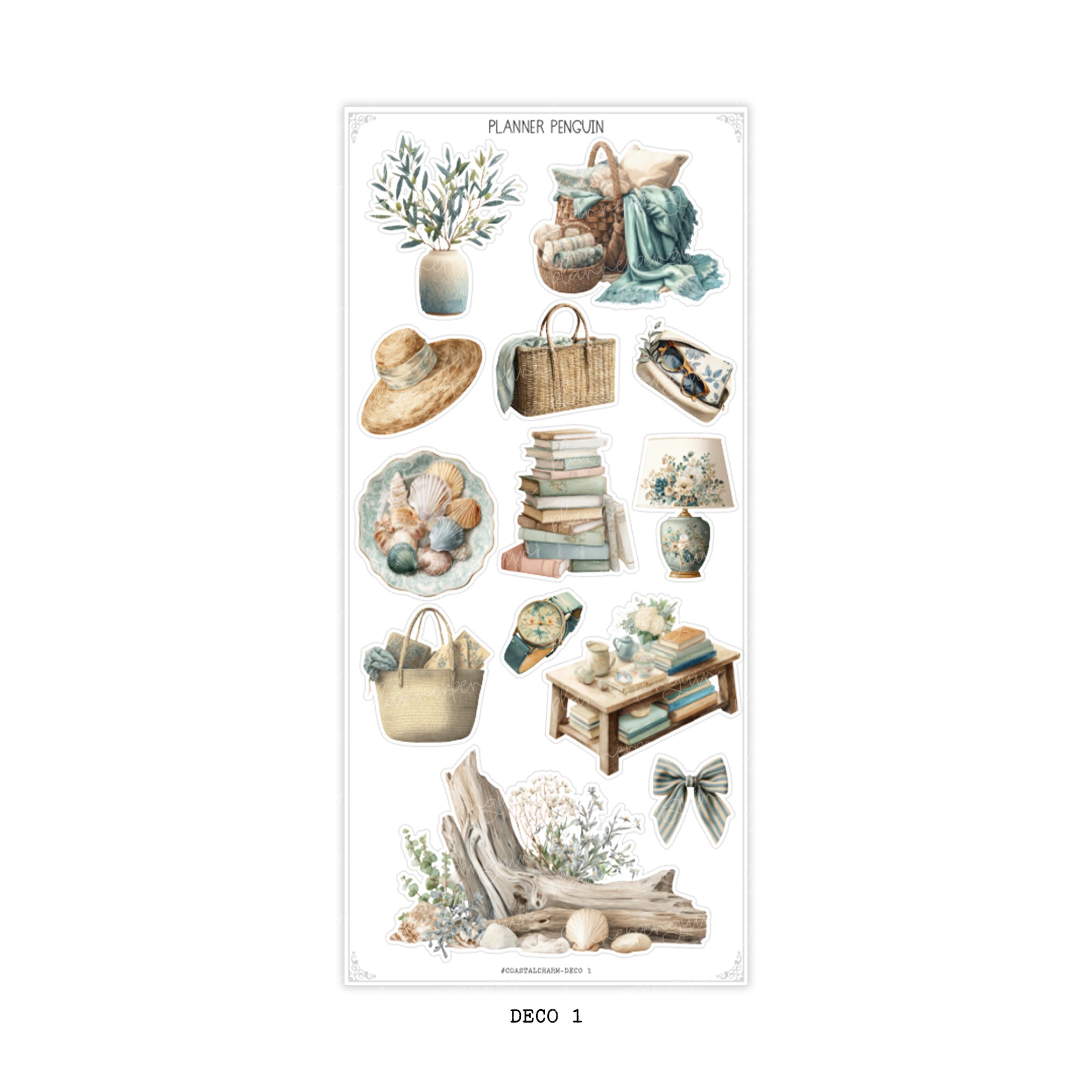 Coastal Charm - Decorative Kit