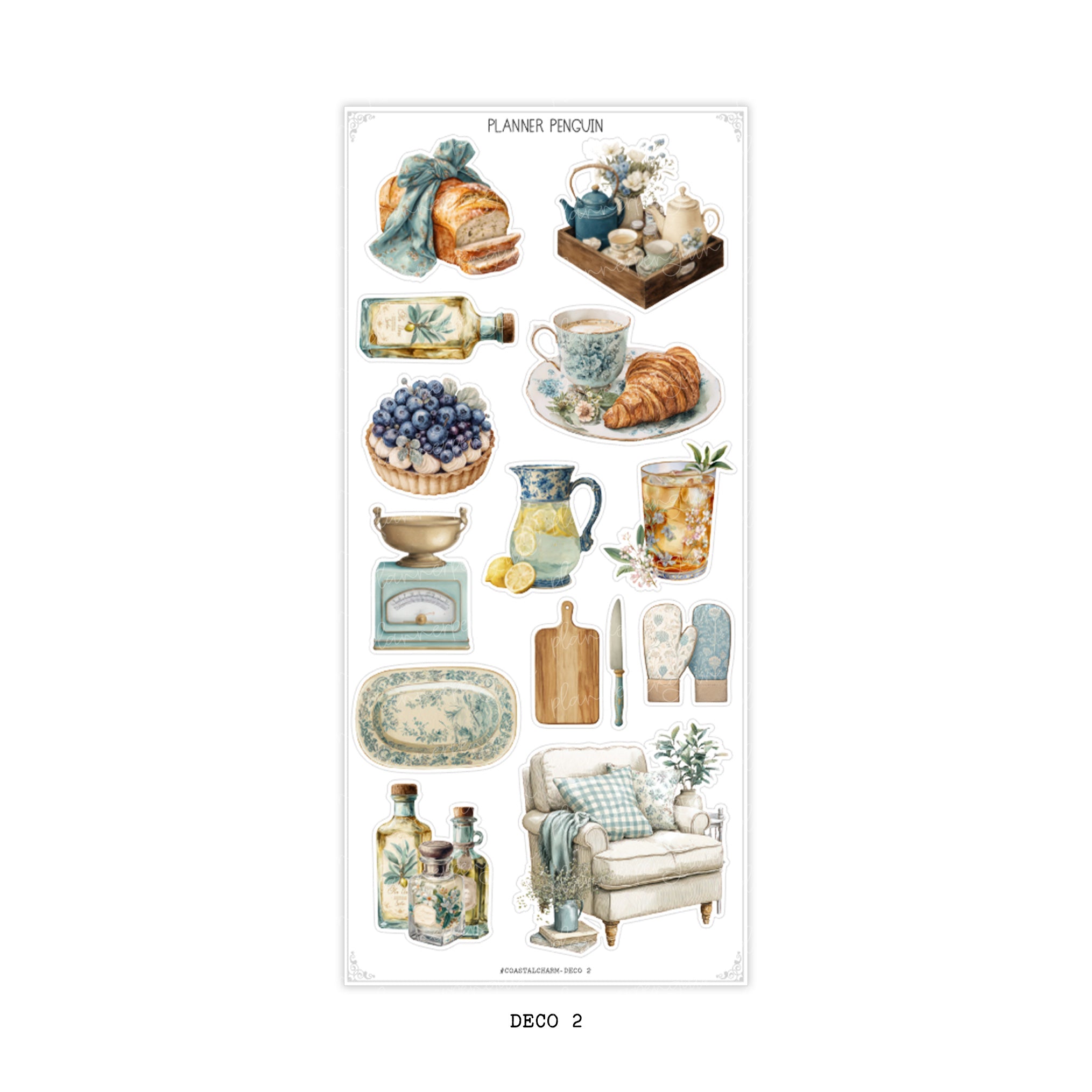 Coastal Charm - Decorative Kit