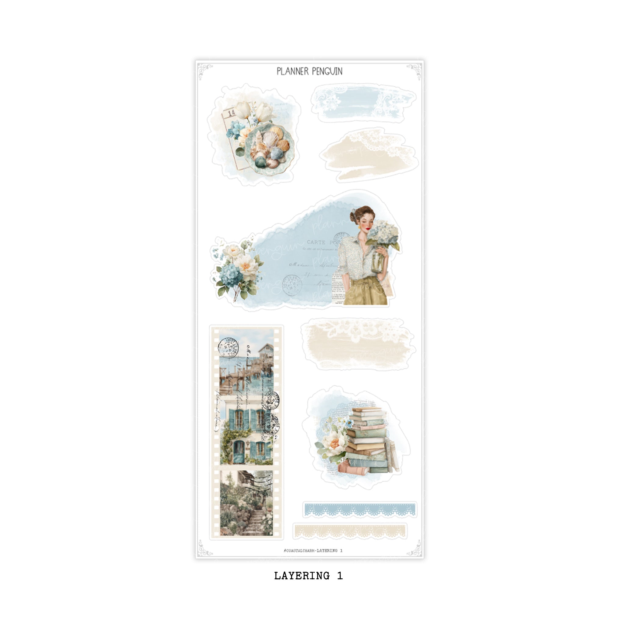 Coastal Charm - Decorative Kit