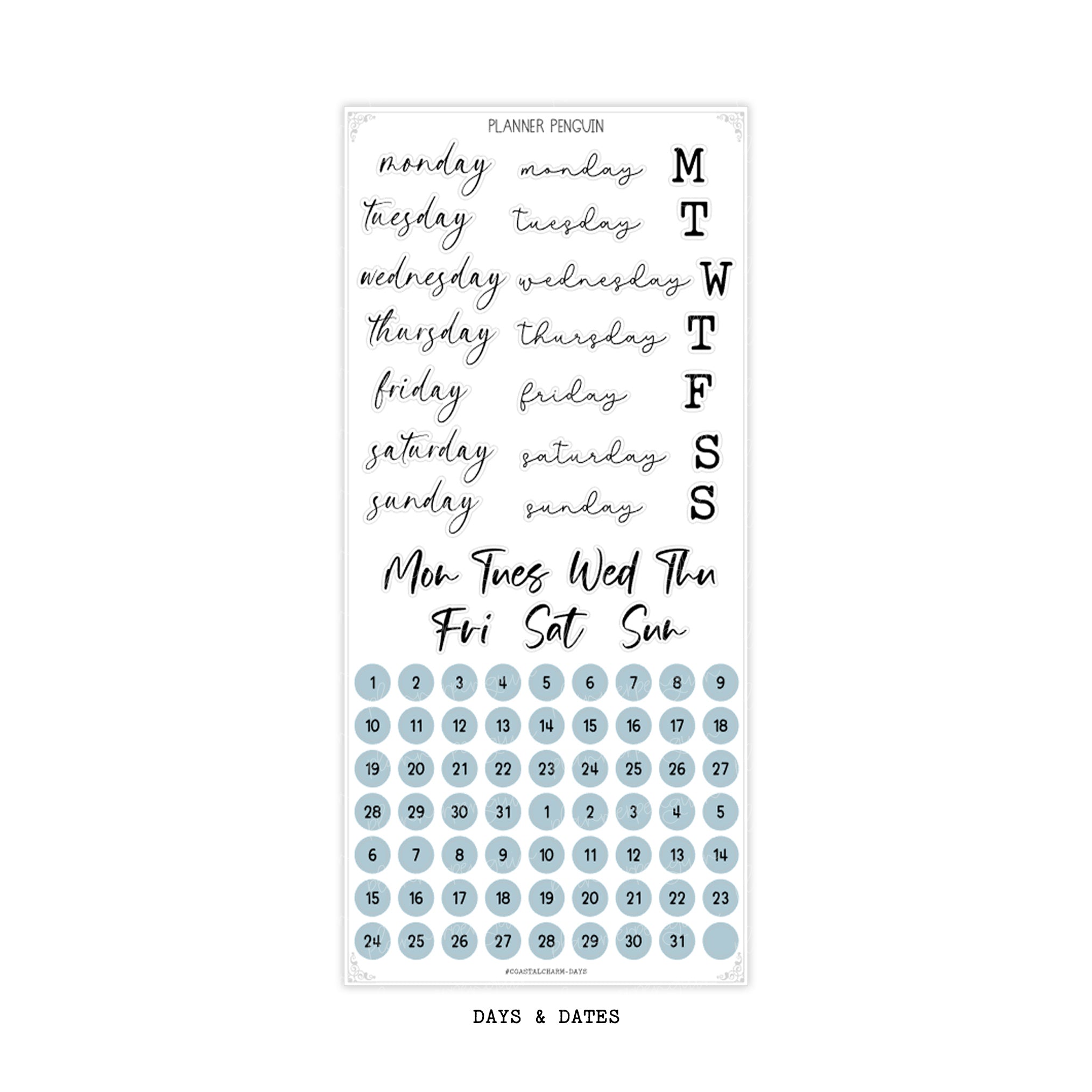 Coastal Charm - Decorative Kit