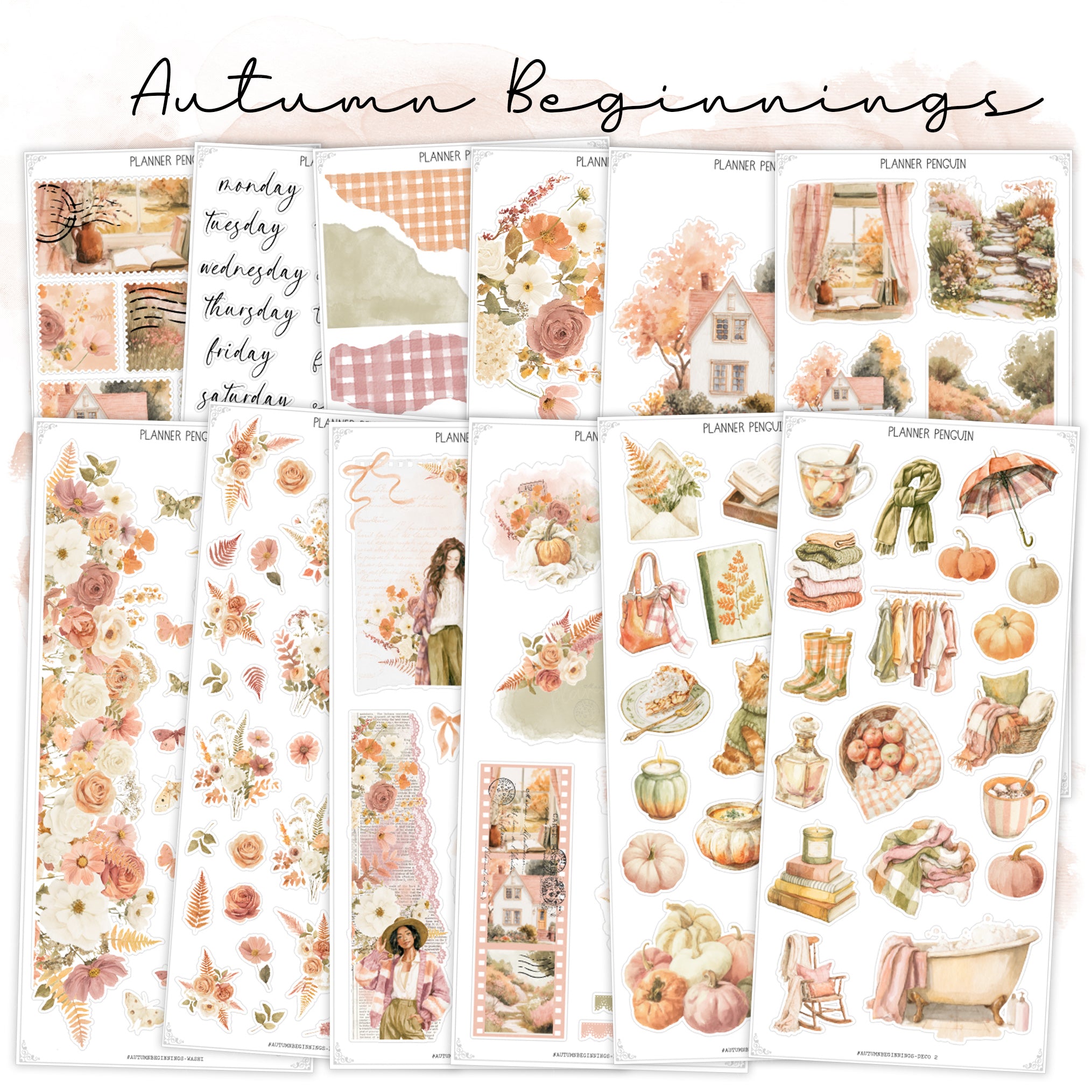 Autumn Beginnings - Decorative Kit