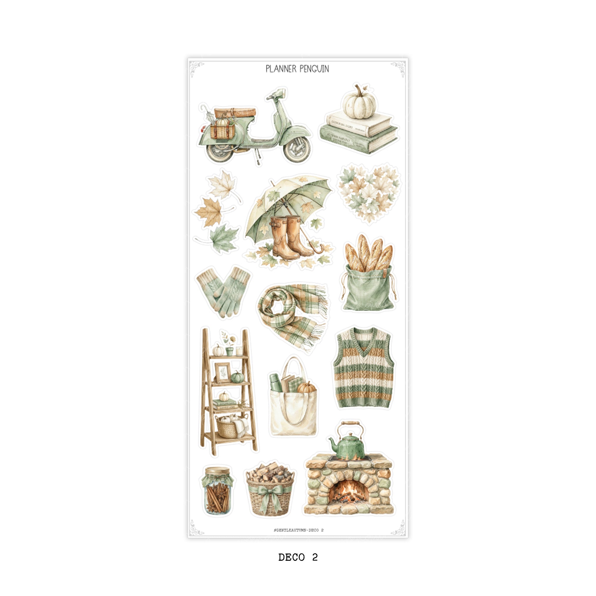 Gentle Autumn - Decorative Kit