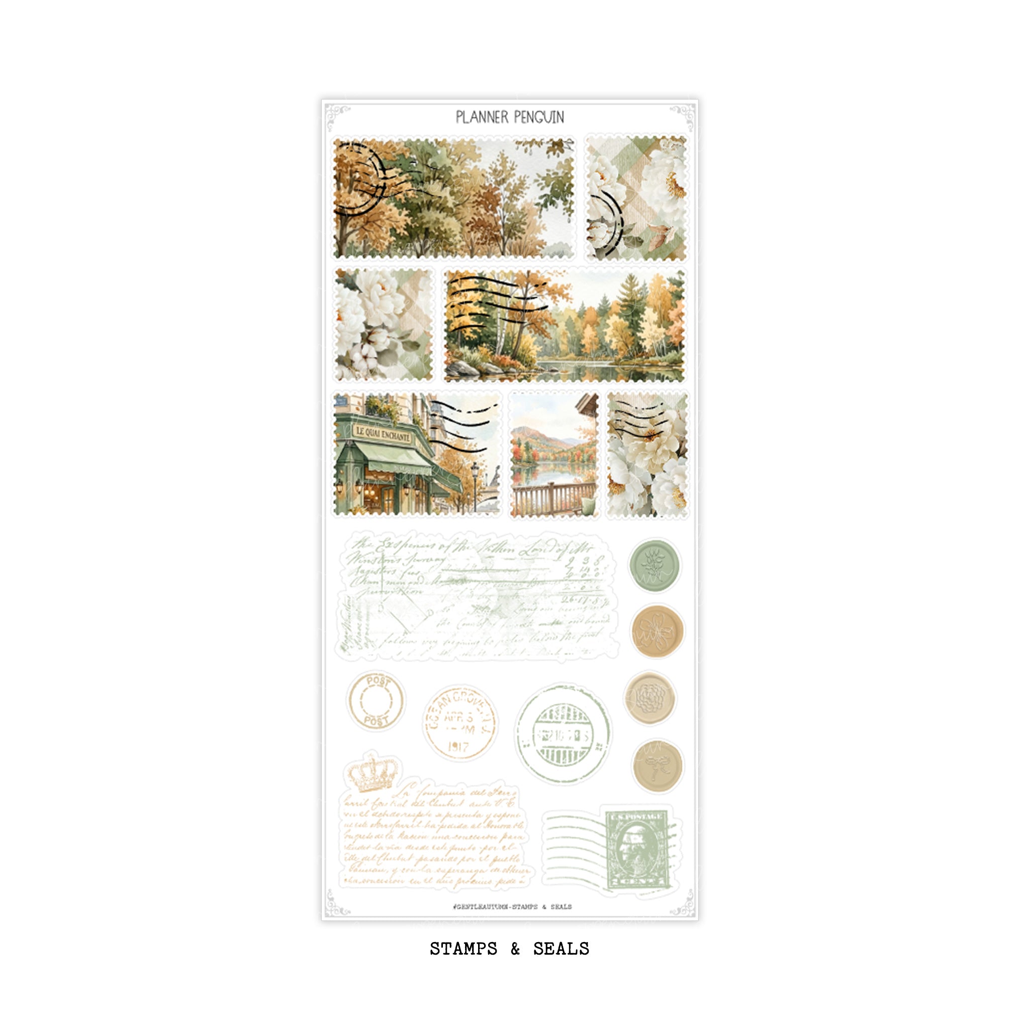 Gentle Autumn - Decorative Kit