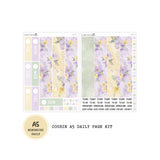 Honey Lavender - Daily Kit - Hobonichi Cousin A5 , A6 original Techo