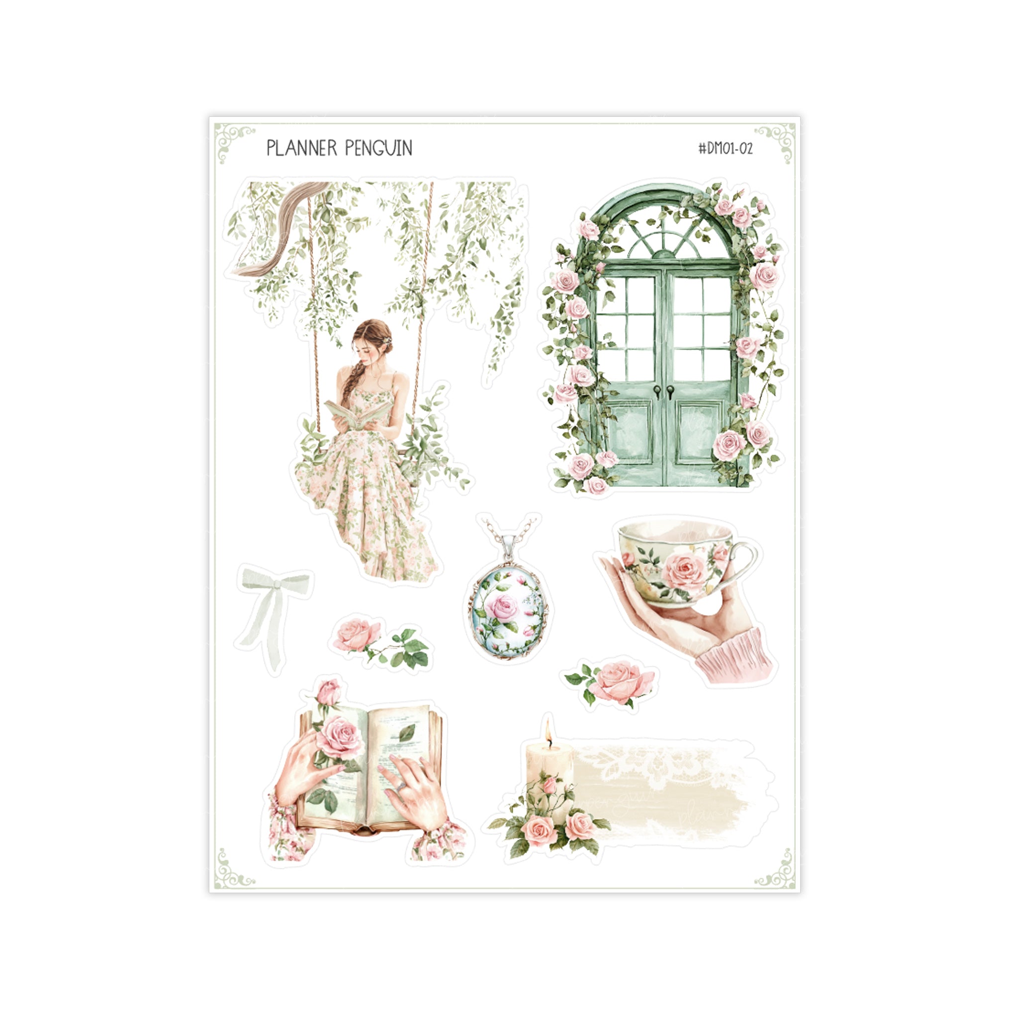 Rose Cottage - Journaling Deco kit
