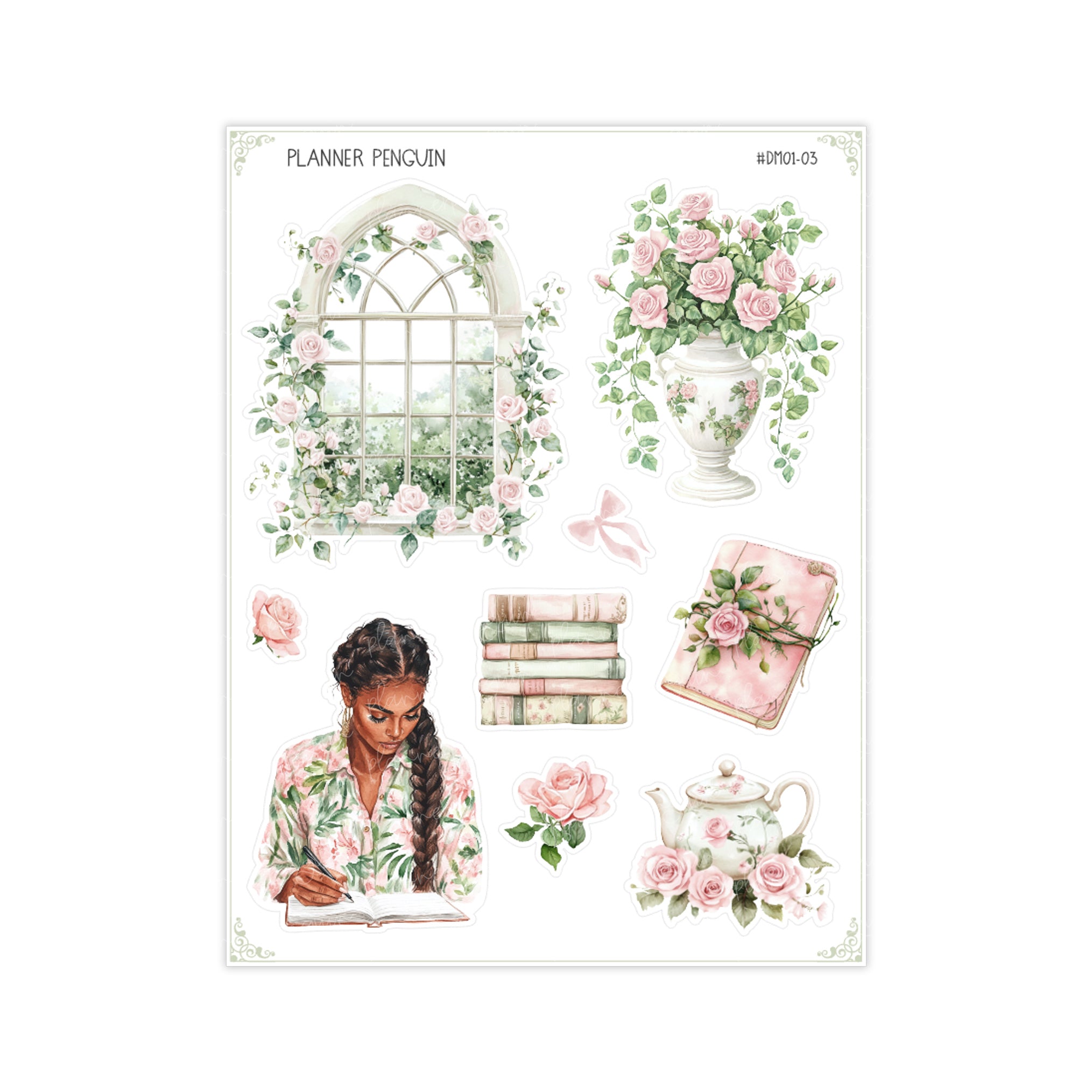 Rose Cottage - Journaling Deco kit