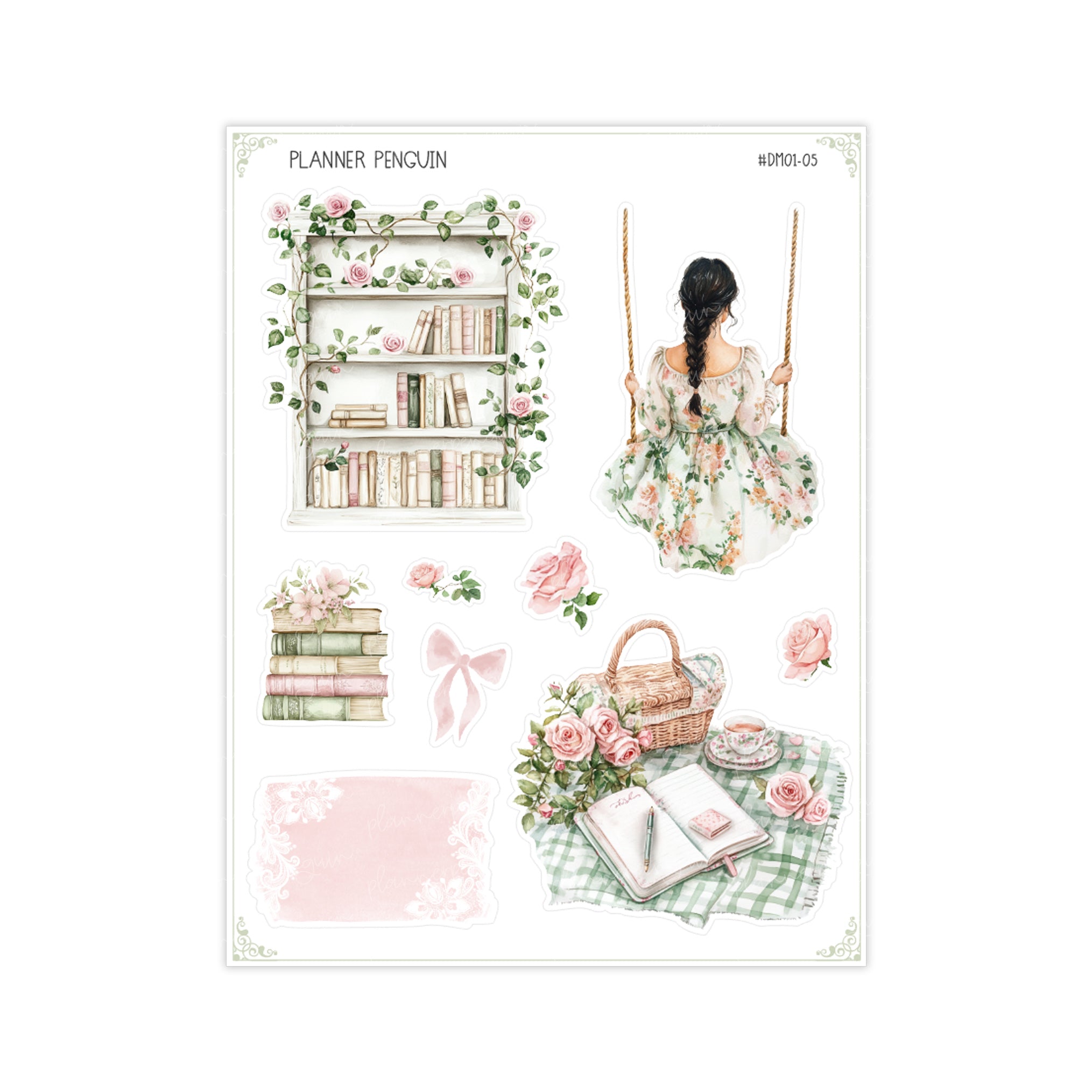 Rose Cottage - Journaling Deco kit