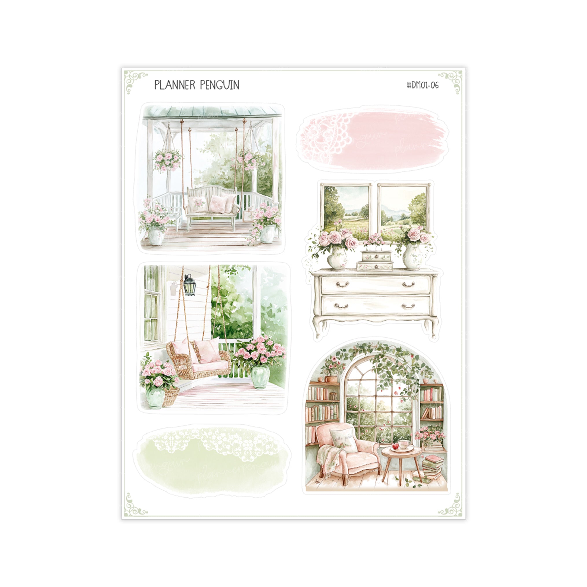 Rose Cottage - Journaling Deco kit