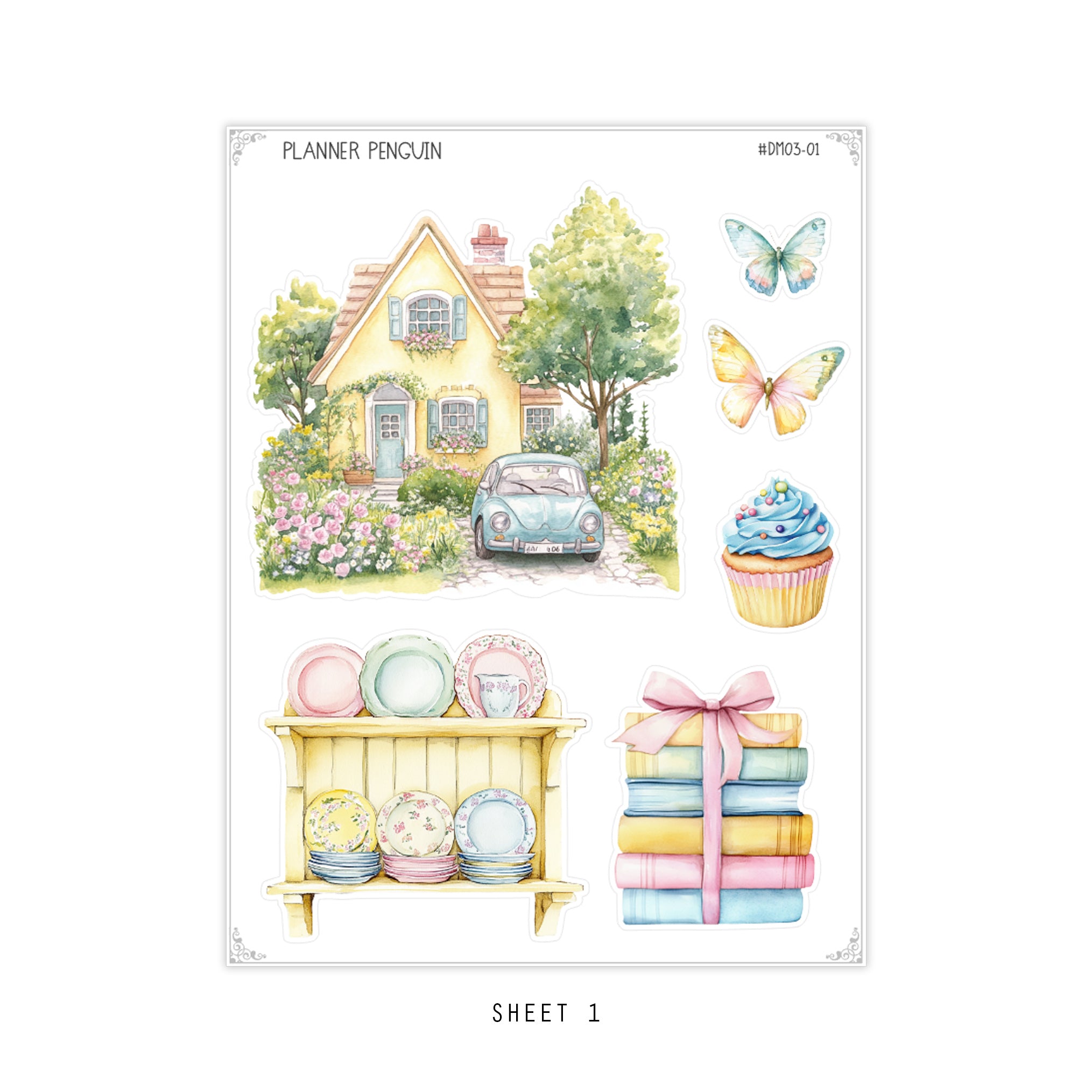 Buttercream - DaintyDeco kit