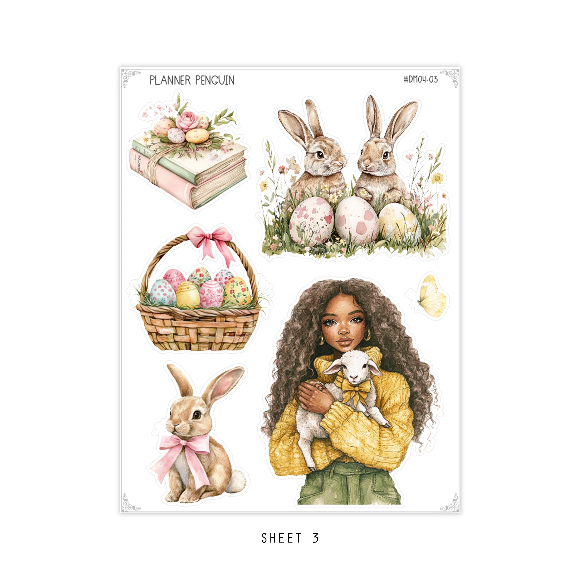 Cottontail - Dainty Deco kit