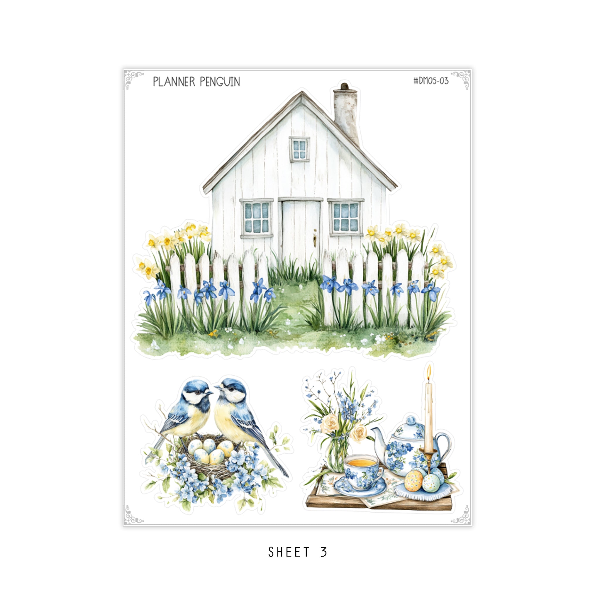 Bluebell - Dainty Deco kit