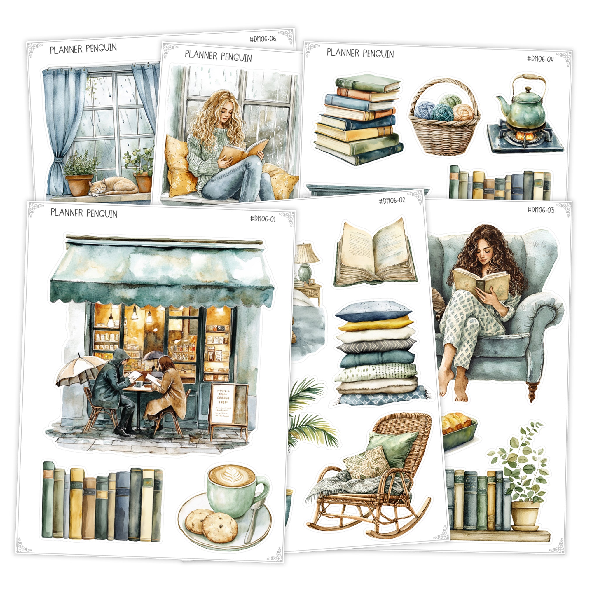 Cozy Reads- Dainty Deco kit