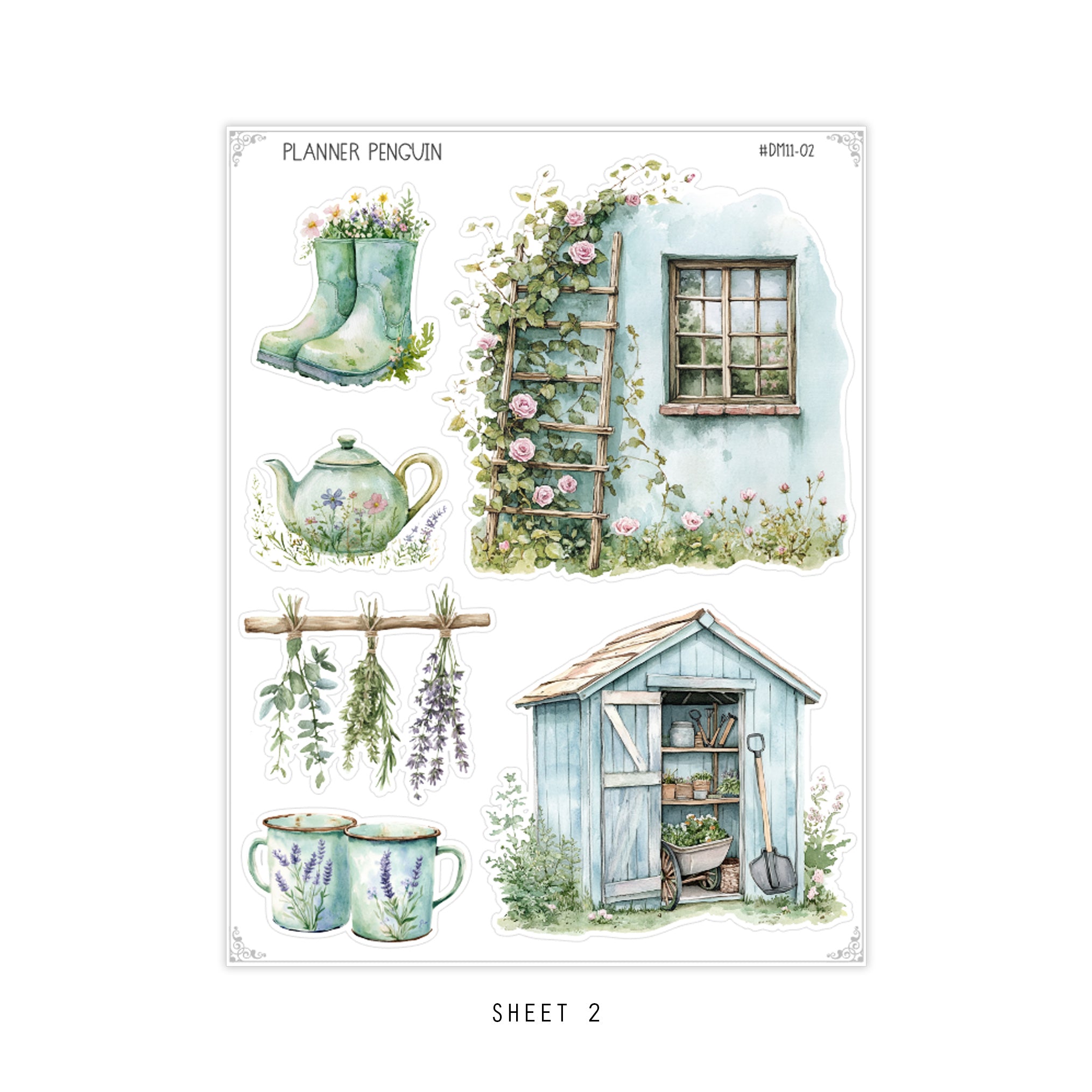 Garden Path - Dainty Deco kit