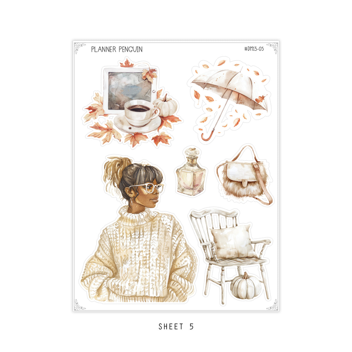 Autumn Haze - Dainty Deco kit