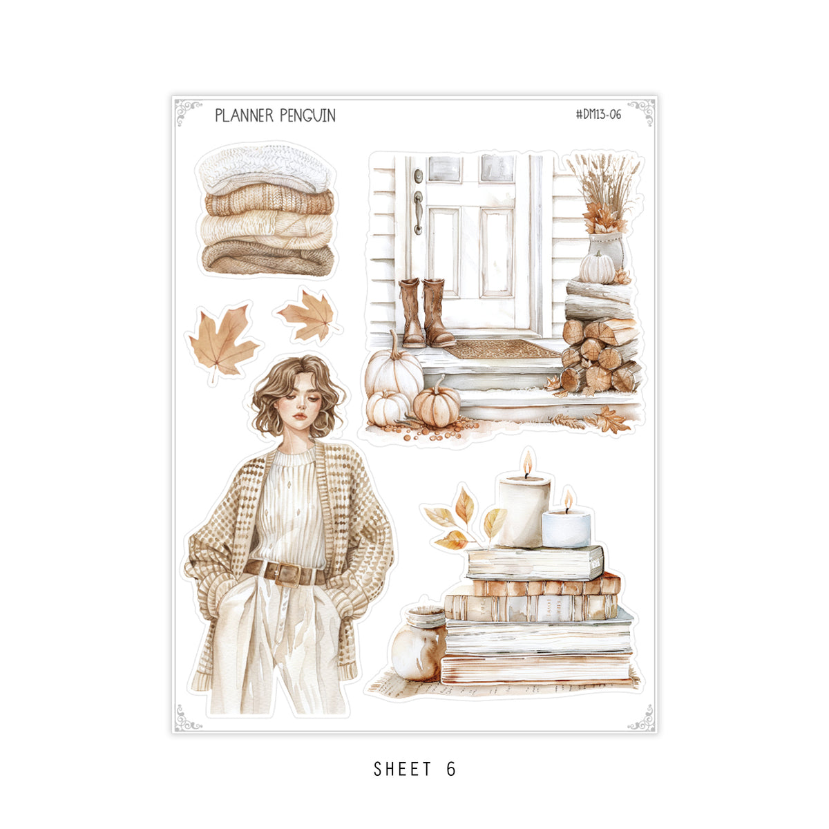 Autumn Haze - Dainty Deco kit
