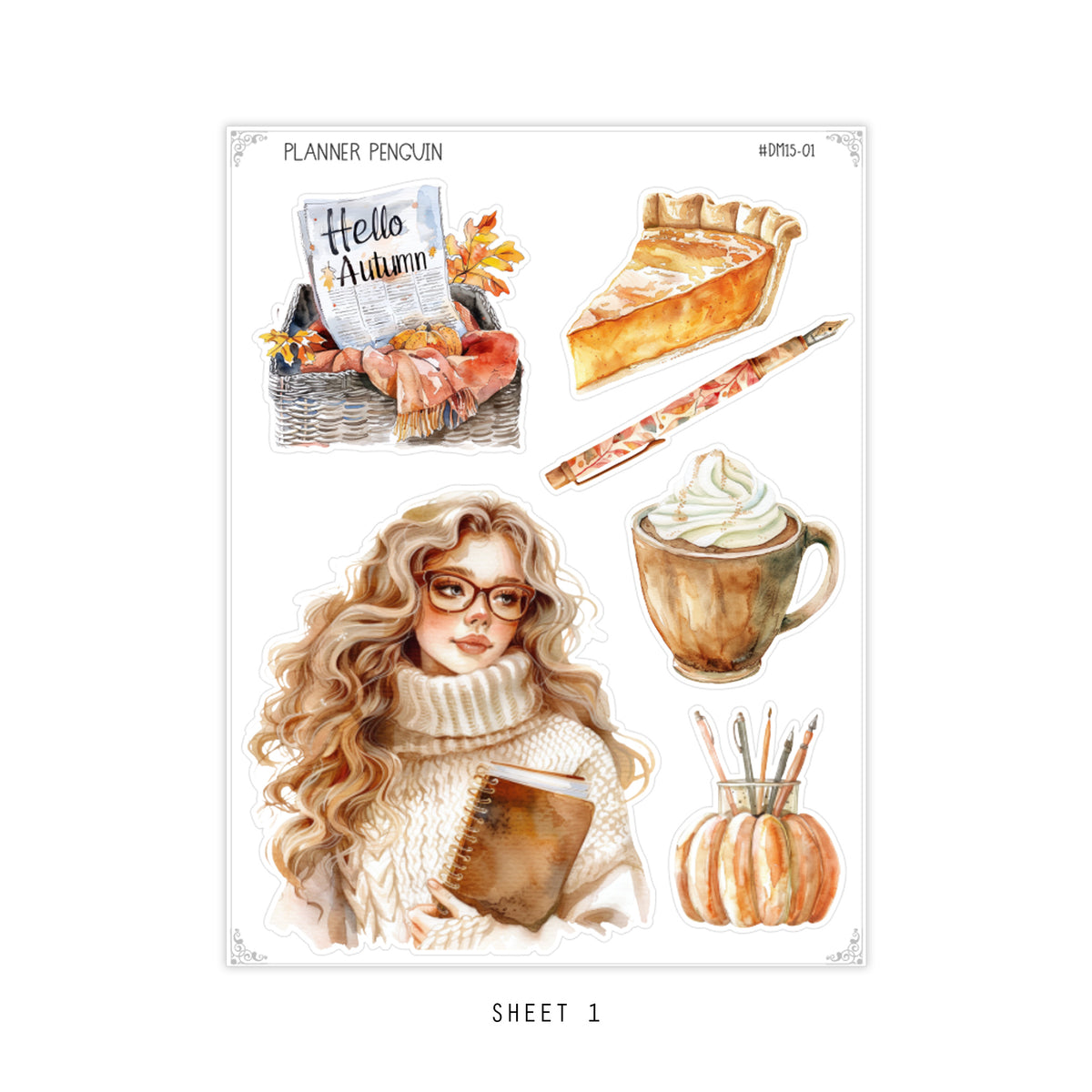 Autumn Plans - Dainty Deco kit