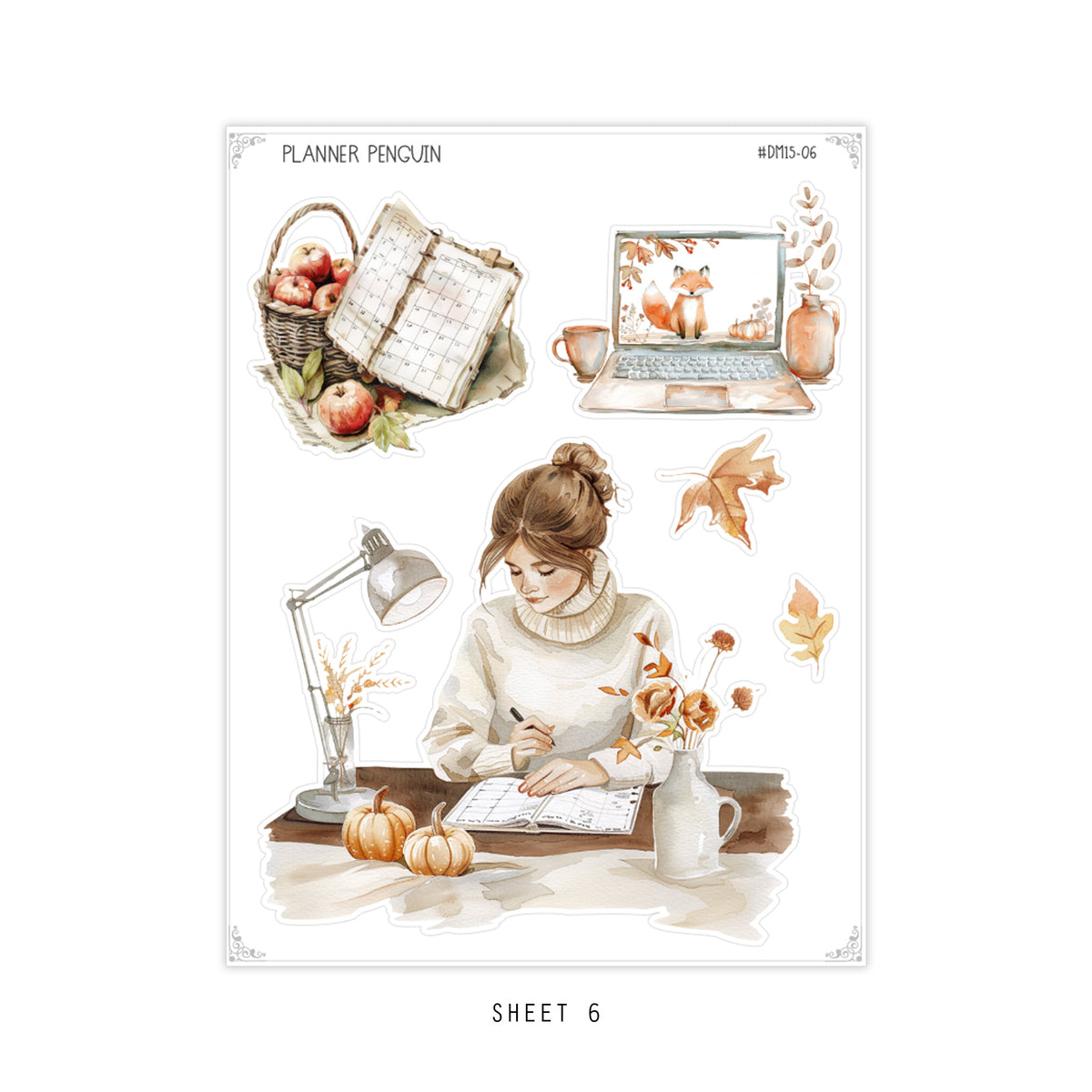 Autumn Plans - Dainty Deco kit