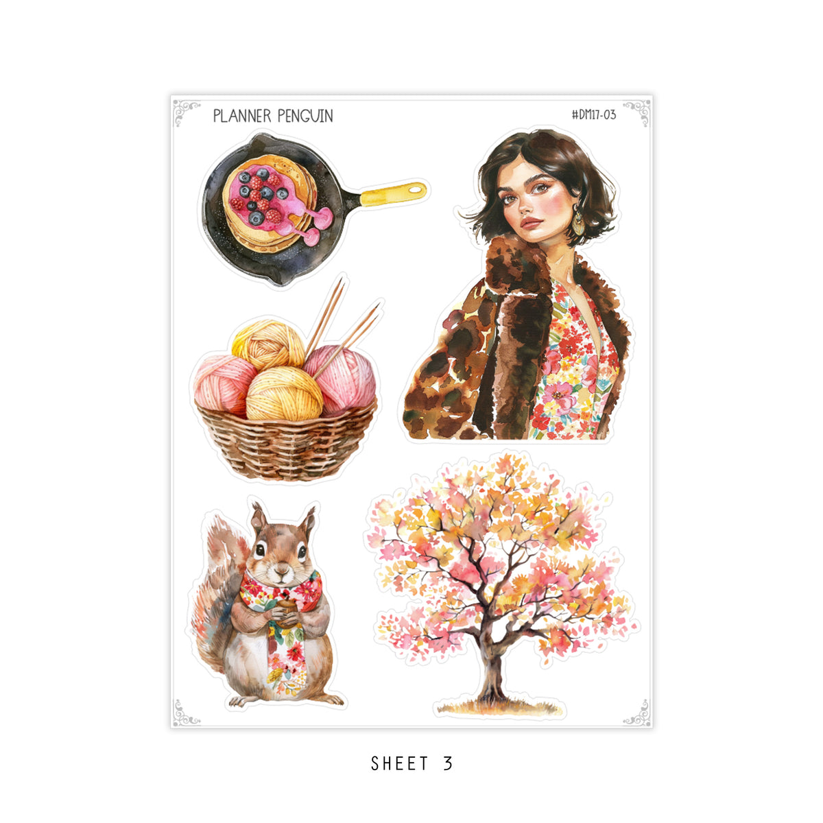Autumn Homestead - Dainty Deco kit