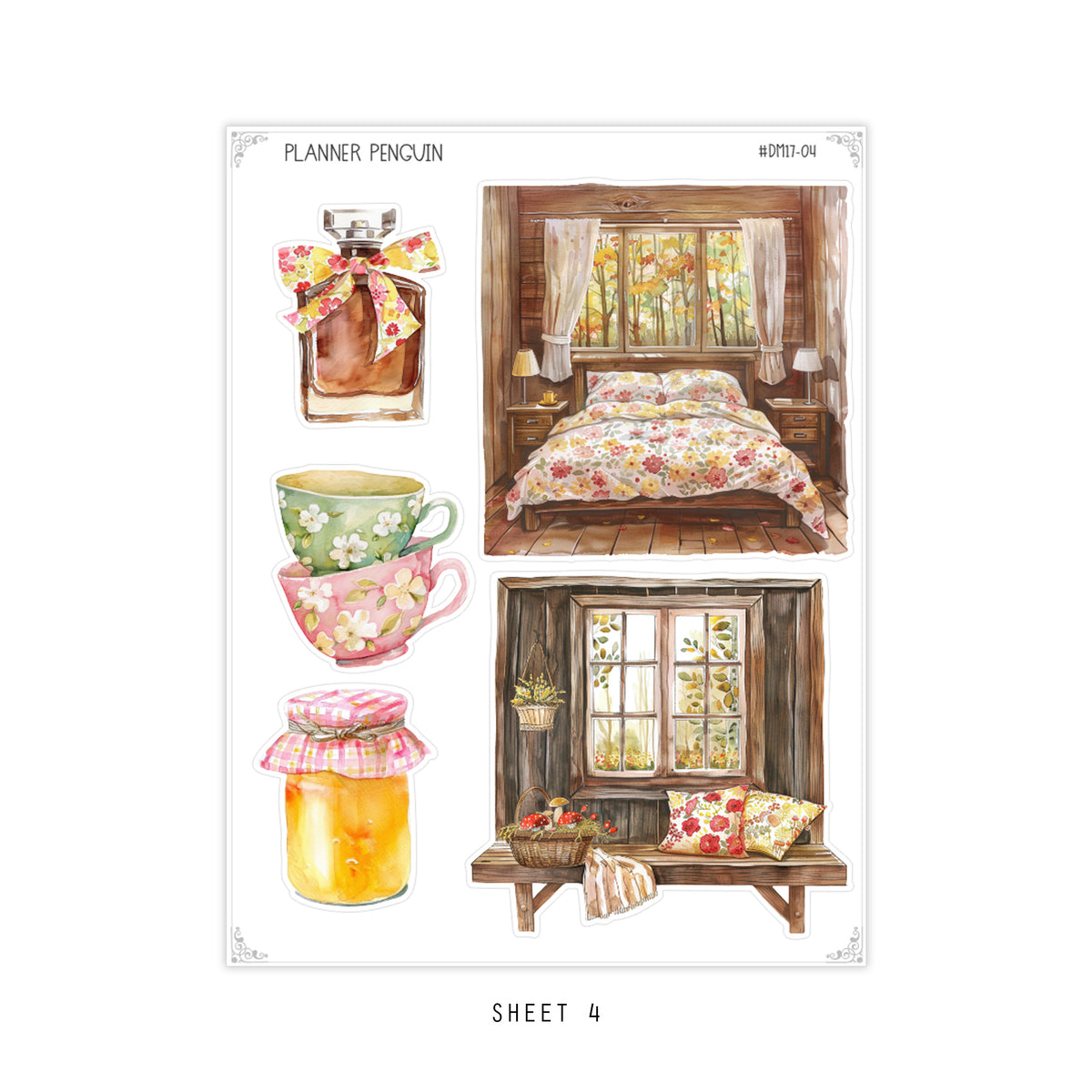 Autumn Homestead - Dainty Deco kit