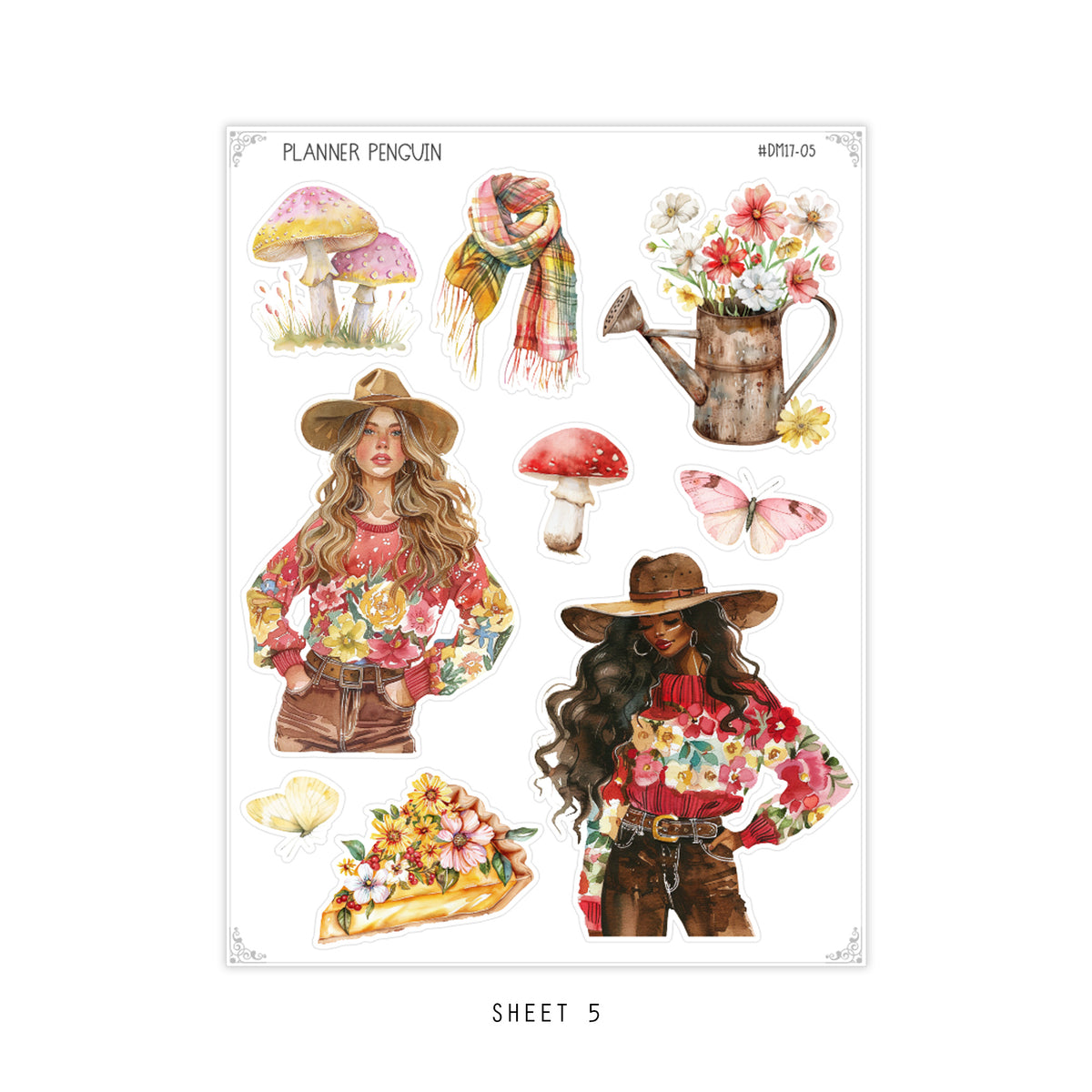 Autumn Homestead - Dainty Deco kit