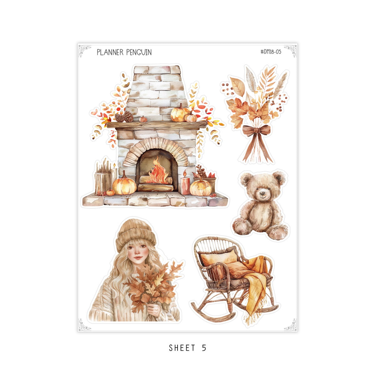Country Harvest - Dainty Deco kit