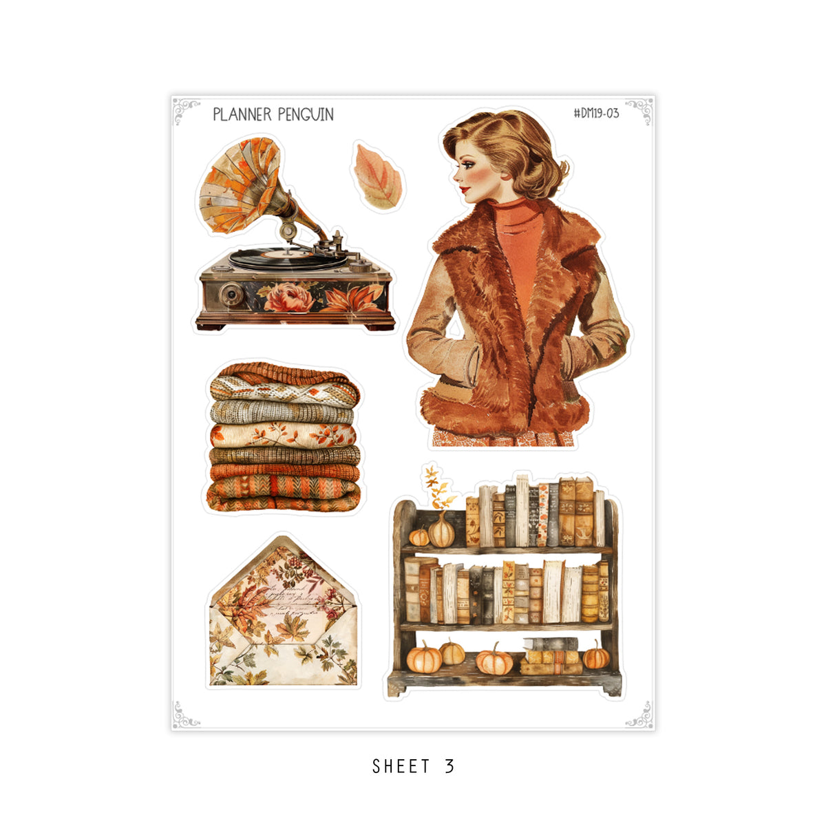Vintage Autumn - Dainty Deco kit