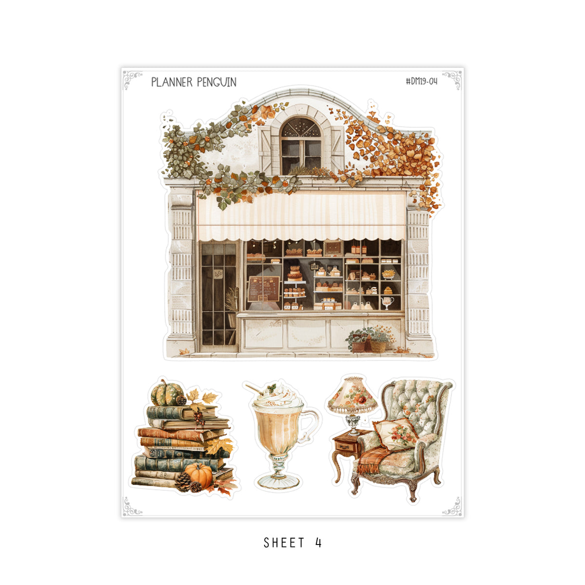 Vintage Autumn - Dainty Deco kit