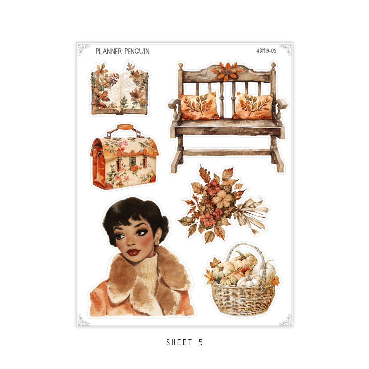 Vintage Autumn - Dainty Deco kit