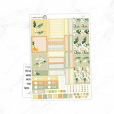 Citrus Floral Hobonichi Cousin A5 Weekly Sticker Kit // #HC-64