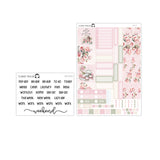 Rose Cottage Hobonichi Cousin A5 Weekly Sticker Kit // #HC-81