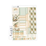 Gentle Autumn Hobonichi Cousin A5 Weekly Sticker Kit