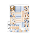 Autumn Charm Hobonichi Cousin A5 Weekly Sticker Kit