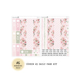 Rose Cottage - Daily Kit - Hobonichi Cousin A5 , A6 original Techo