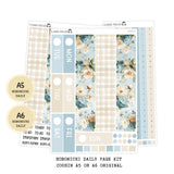 Coastal Charm - Daily Kit - Hobonichi Cousin A5 , A6 original Techo