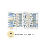 Winter Escape - Daily Kit - Hobonichi Cousin A5 , A6 original Techo