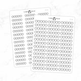 Heart Rating - Book and Movie Rating Planner Stickers