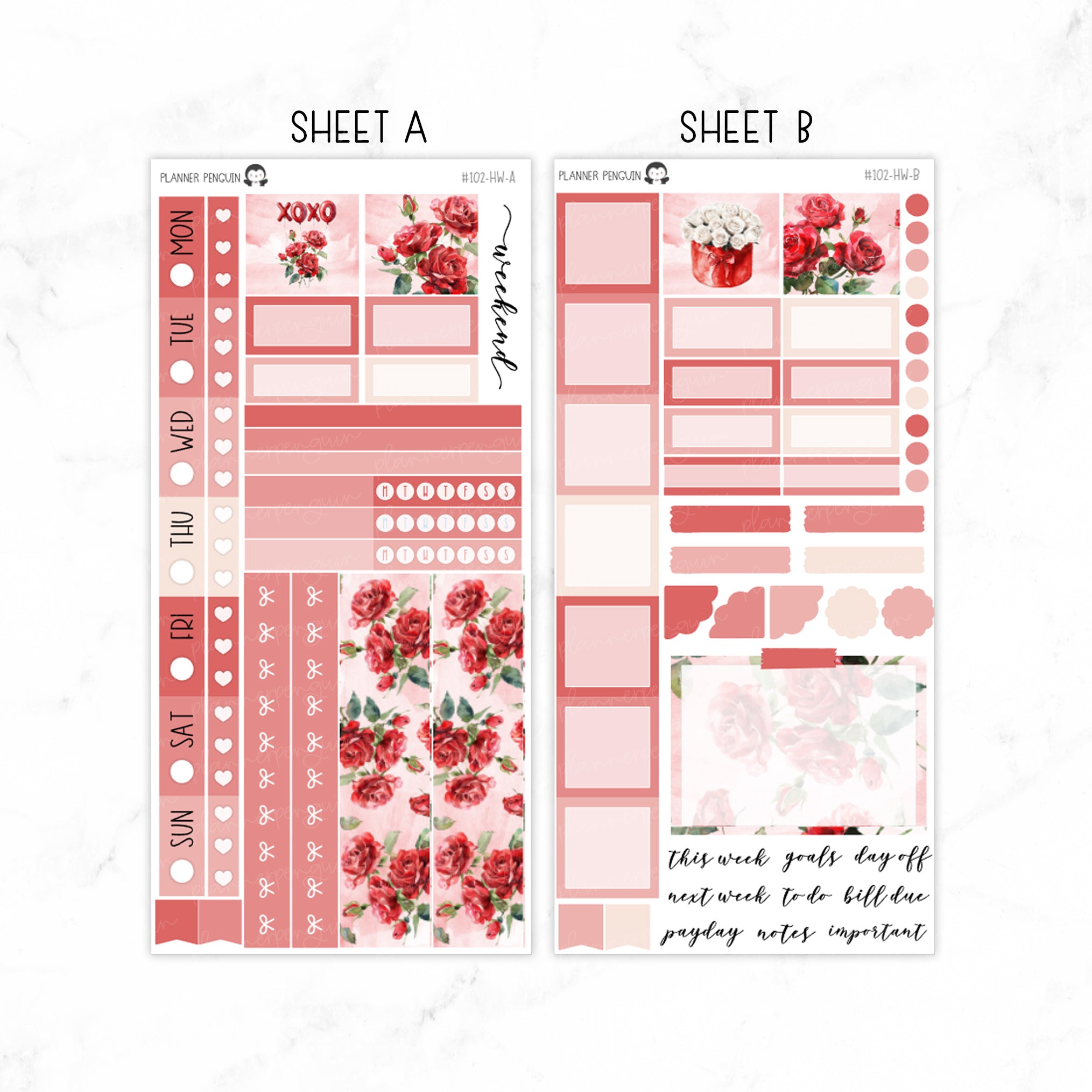 Xoxo Hobonichi Weeks kit