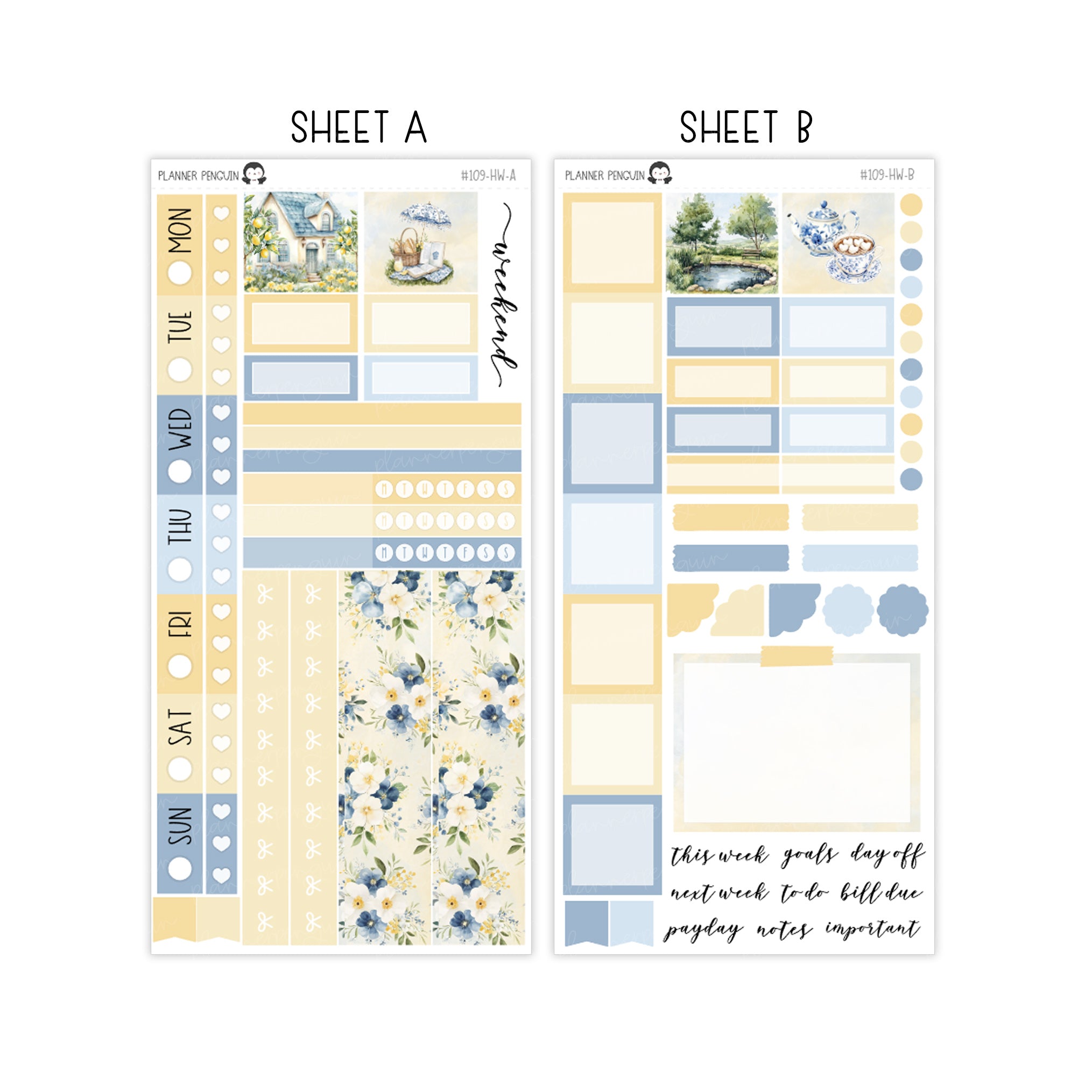 Sunbloom Hobonichi Weeks kit