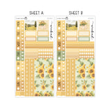 Sunflower Hobonichi Weeks kit | HW-112