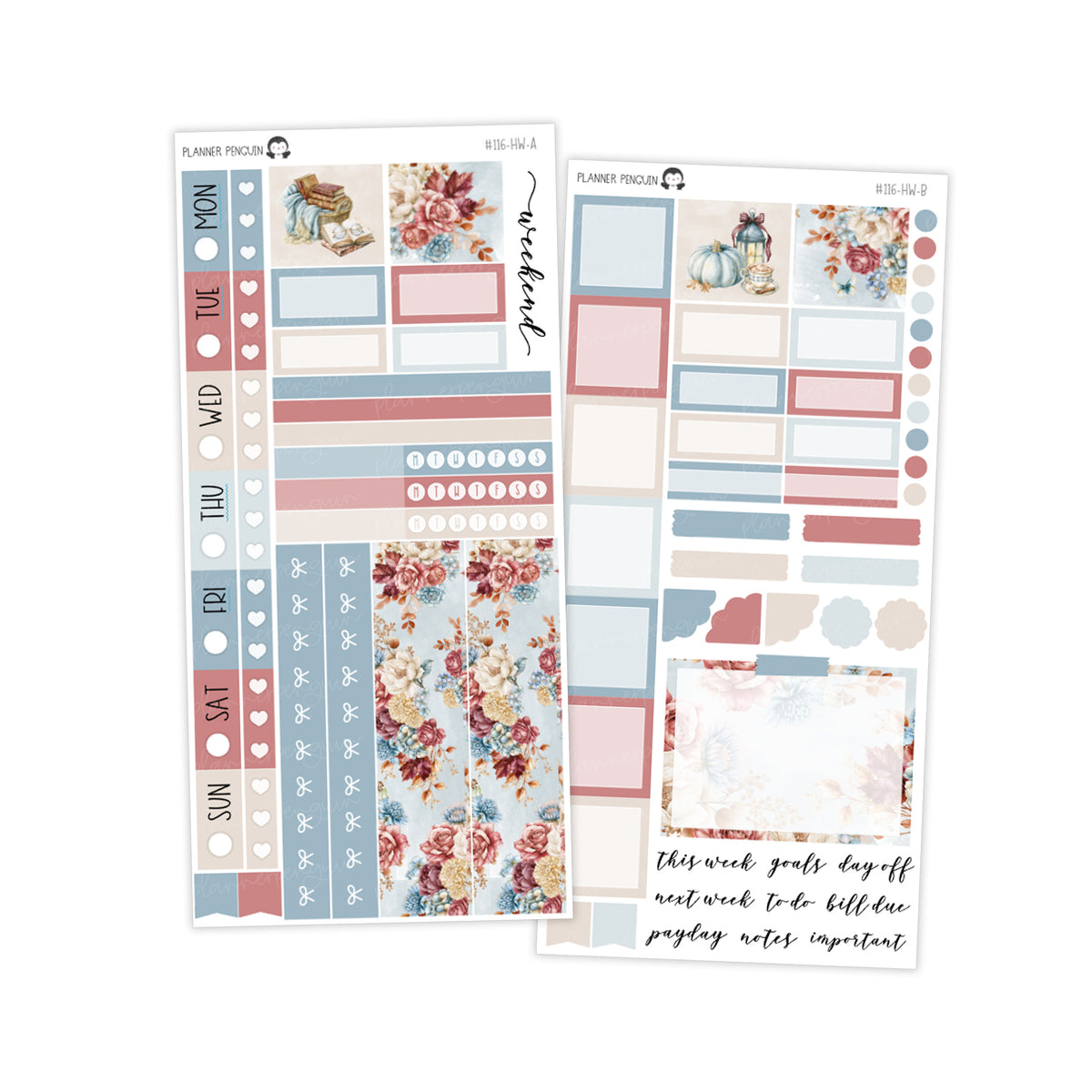 Autumn Reverie Hobonichi Weeks kit
