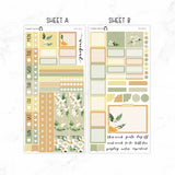 Citrus Floral Hobonichi Weeks kit