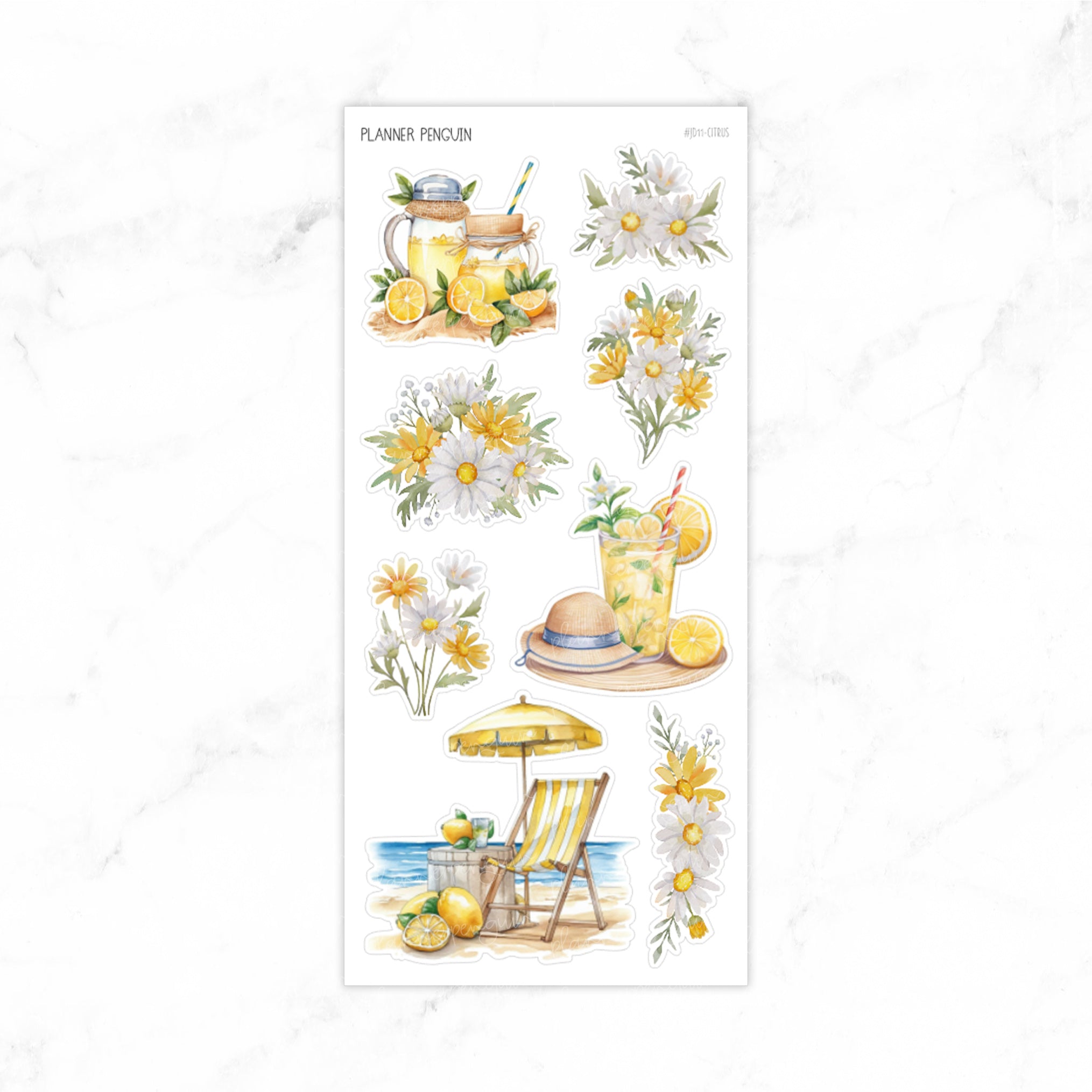Citrus - Journaling Deco