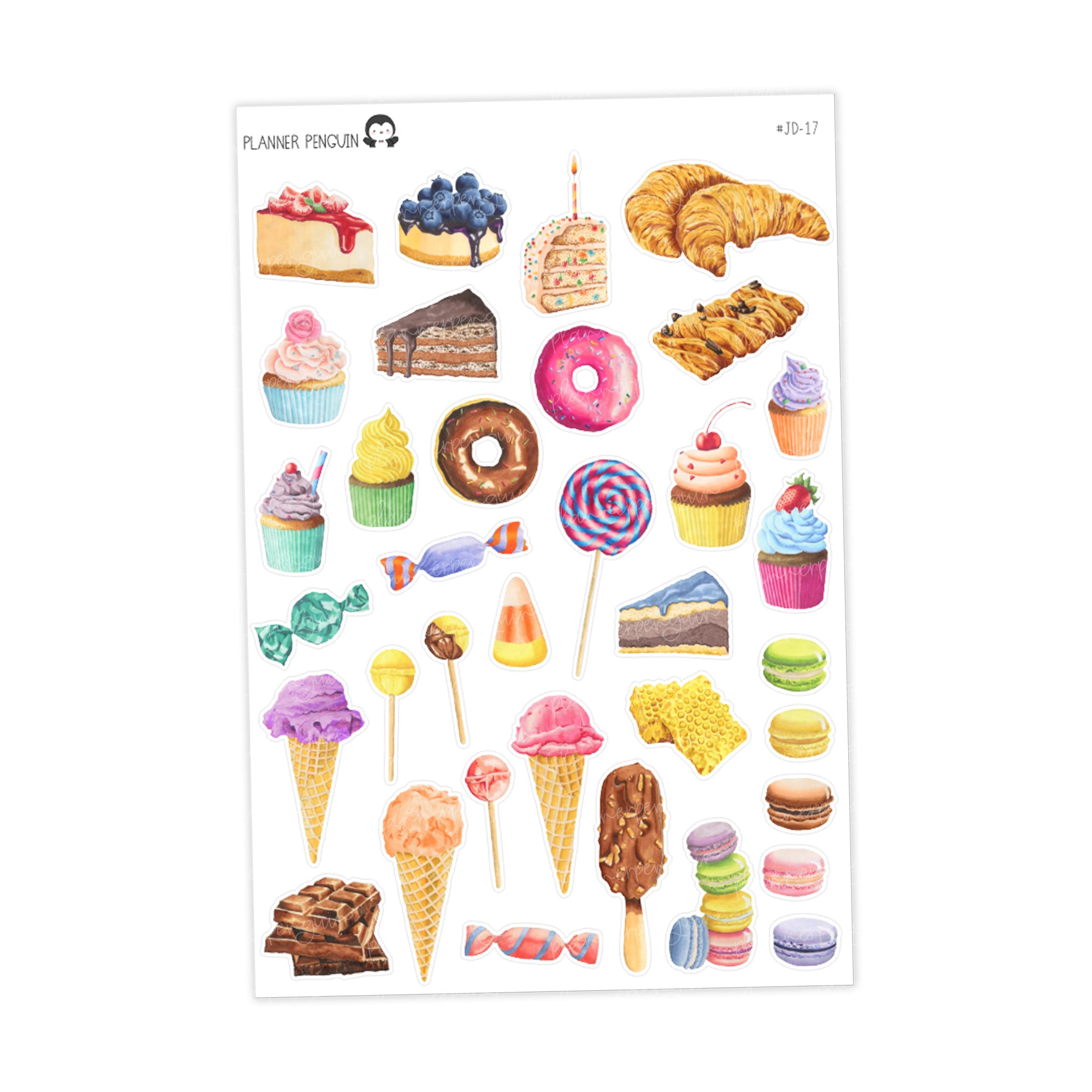 Sweets & Desserts - Journaling Deco
