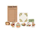 Autumn Rain Junk Journaling Kit Stickers