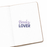 Books Lover Matte Die Cut Sticker