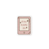 Reading Era Die Cut Sticker